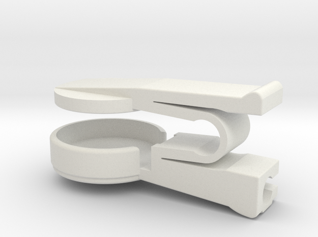 Finger Clip For Pulse Sensor SEN-11574 in White Natural Versatile Plastic
