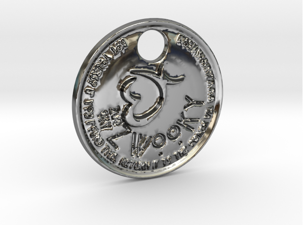 ZWOOKY Style 165 - pendant Nirrti in Fine Detail Polished Silver