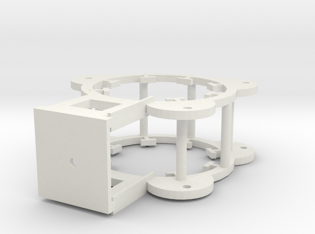 Mk4 Inner Coil Set Complete With Supports in White Natural Versatile Plastic