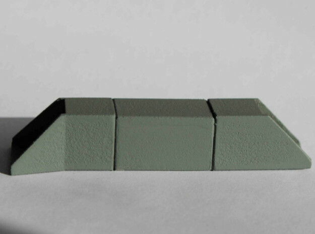 N/H0 Box Culvert (size 1) in White Natural Versatile Plastic