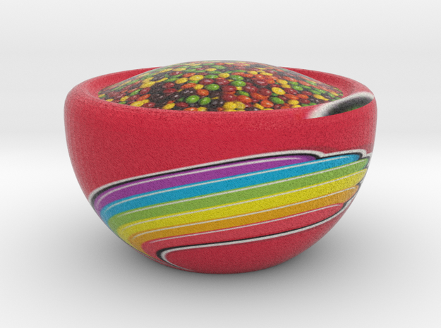 Skittlez Bowl in Full Color Sandstone