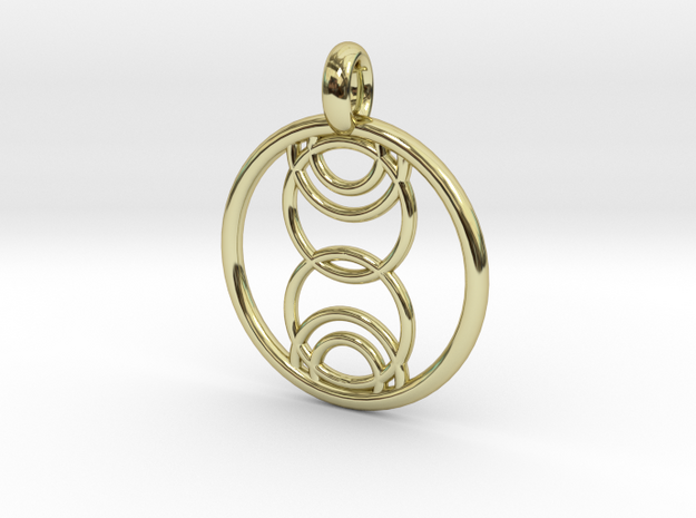 Kore pendant in 18K Gold Plated