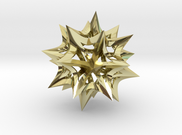 25th Anniversary Spikey - small in 18K Gold Plated