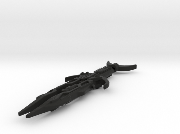 TF4: AOE Yeager's Alien Weapon in Black Natural Versatile Plastic