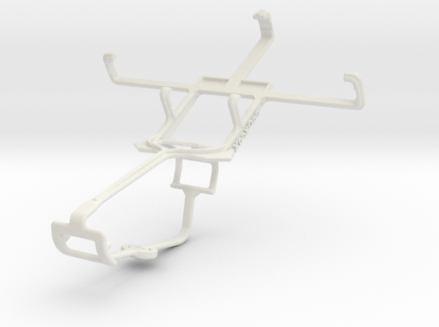 Controller mount for Xbox One & verykool s350 in White Natural Versatile Plastic