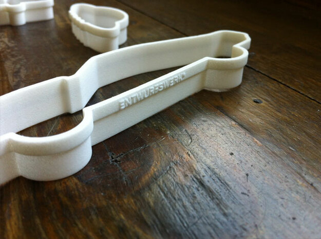 Mustang Cookie Cutters  in White Processed Versatile Plastic