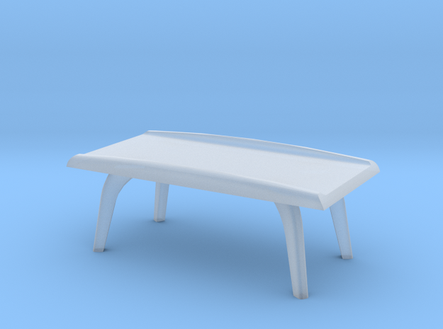 1:48 Moderne Coffee Table in Smooth Fine Detail Plastic