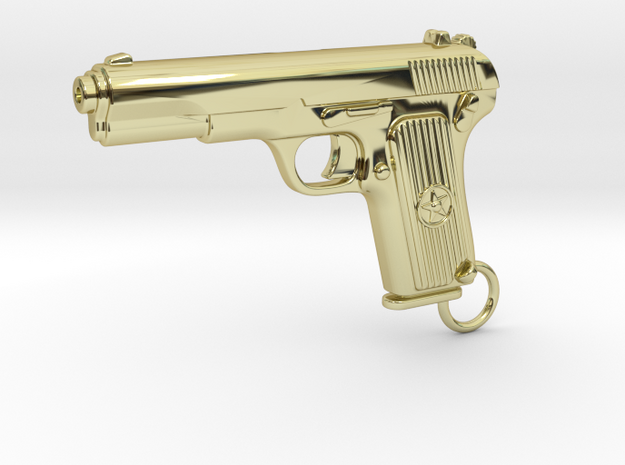 Tokarev Gun in 18K Gold Plated