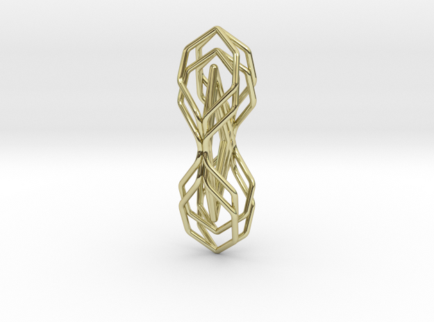 A-LINE Honeytwin, Pendant in 18K Gold Plated