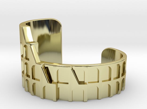Colosseum Bracelet Size Small (Metal Version) in 18K Gold Plated