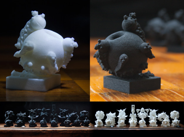 Surreal Chess Set - My Masterpieces - The Pawn