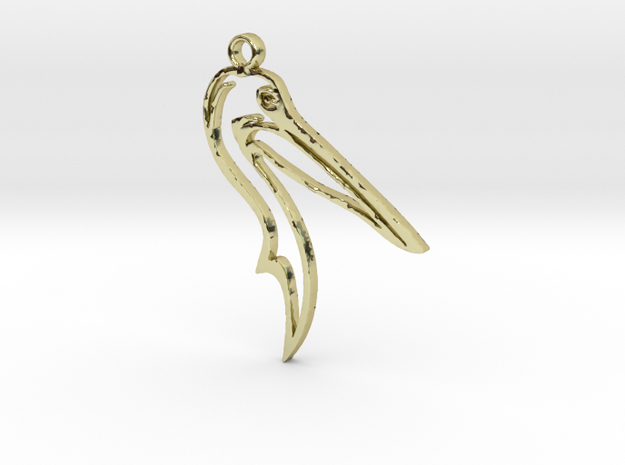 Pelican pendant in 18K Gold Plated