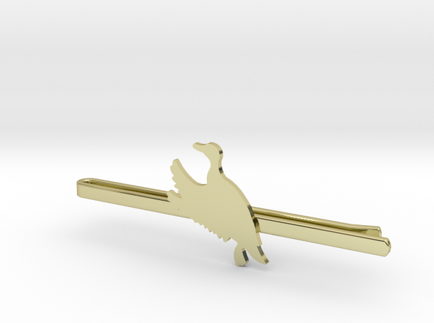 Duck 2 Tie Clip  in 18K Gold Plated