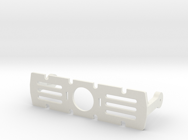 Assembly E-chassis Structure Toppart OpenROV V2.6 in White Natural Versatile Plastic