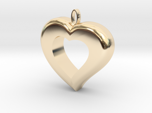 Cuore7 in 14k Gold Plated Brass