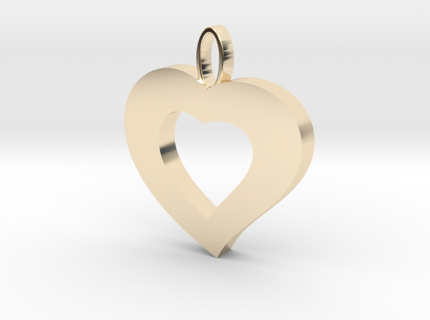 Cuore8 in 14K Yellow Gold