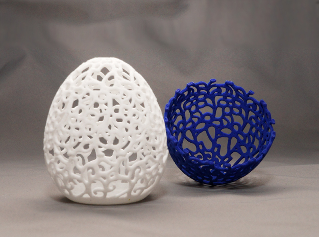 Easter Egg Home in White Natural Versatile Plastic