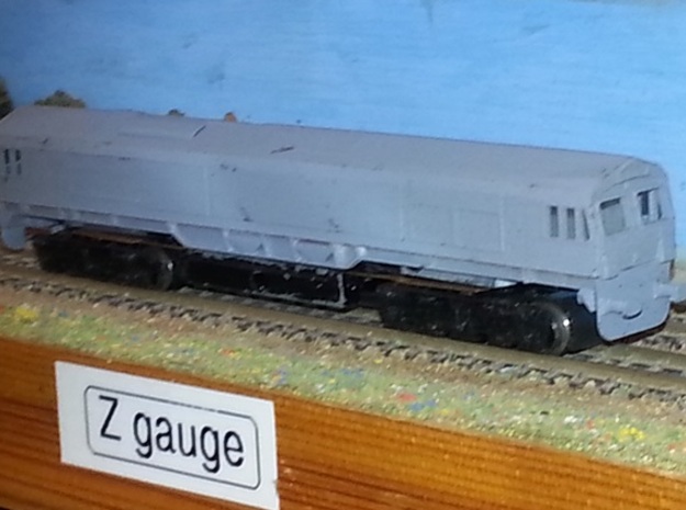 BR Class 66 - Z - 1:220 in Smooth Fine Detail Plastic
