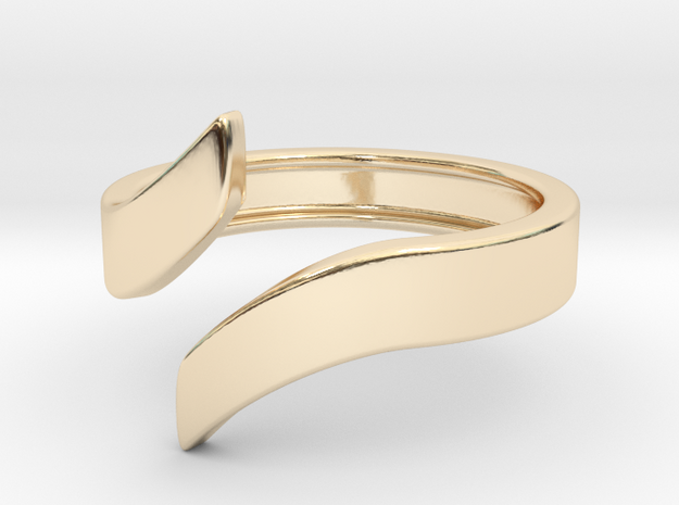 Open Design Ring (29mm / 1.14inch inner diameter) in 14K Yellow Gold