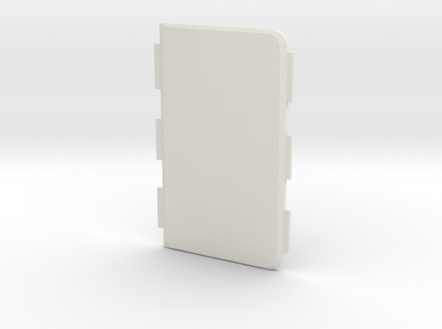 MARK IX -Meccanica- Cover in White Natural Versatile Plastic