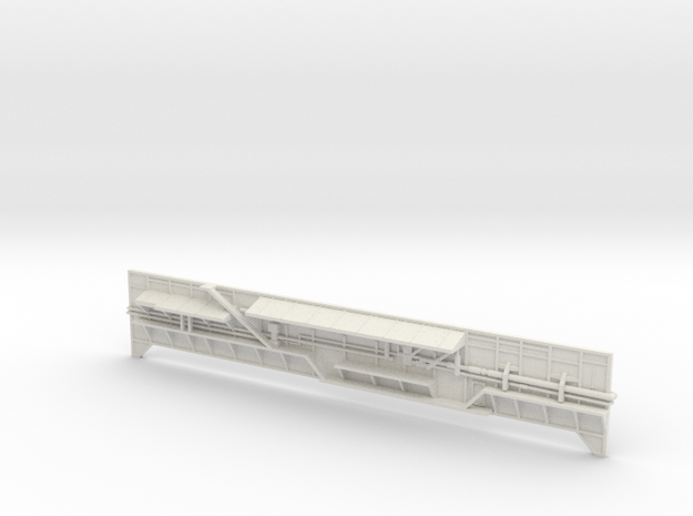 Shuttle MLP 1:144- Side 1 in White Natural Versatile Plastic
