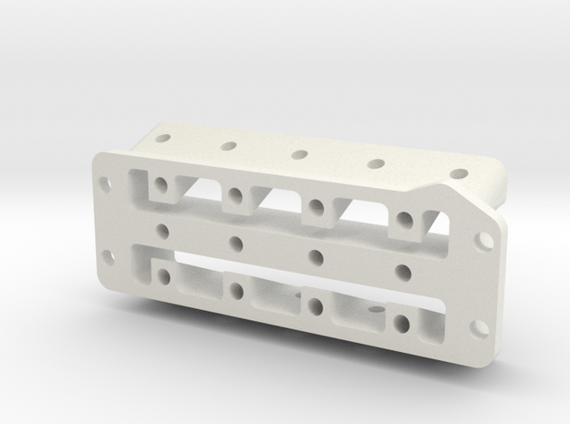 HD 4 Cylinder Head in White Natural Versatile Plastic