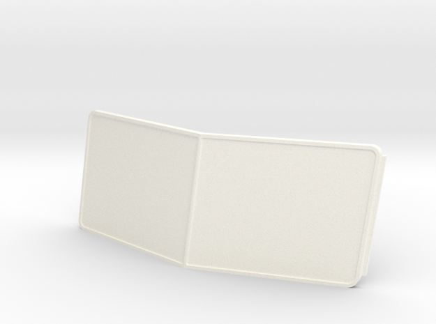 Pete style Windshield in White Processed Versatile Plastic