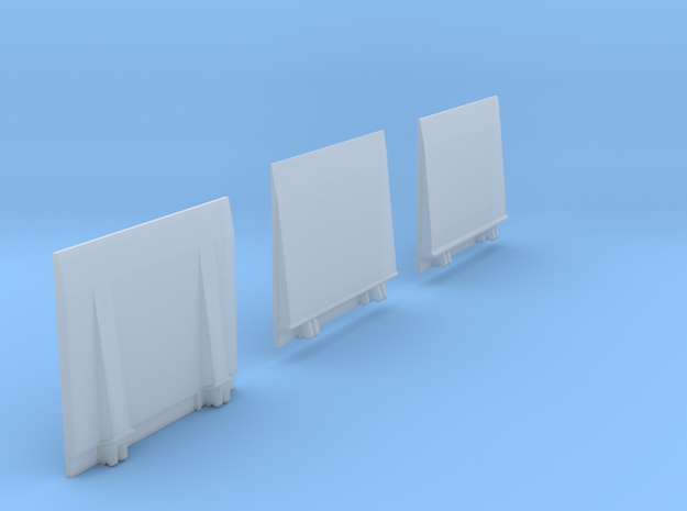 Ladeboardwand Für Sprinter/CRAFTER  2,45cm X 2cm H in Tan Fine Detail Plastic
