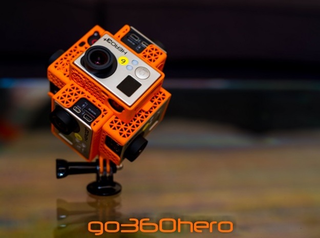 go360hero: GoPro 360x180 360 Video Camera Mount - 