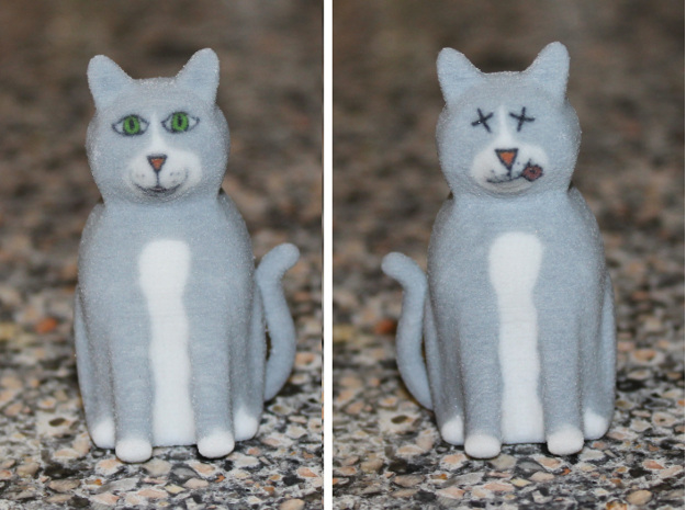 Schrödinger's Cat in Full Color Sandstone