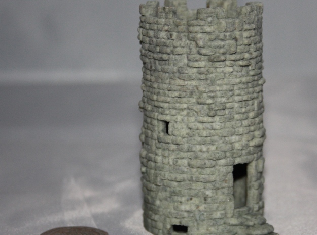 Tower - textured in Full Color Sandstone