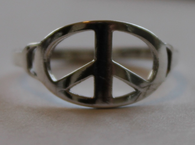 My Awesome Ring Design Ring Size 8 in Polished Silver