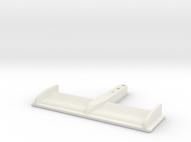 RC F1 Wing mid 90s in White Natural Versatile Plastic