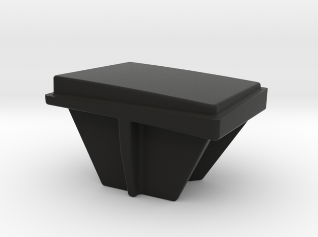 AirBeam Switch Cap in Black Natural Versatile Plastic