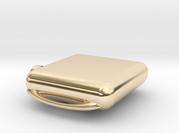 Apple Watch Case Replica in 14k Gold Plated Brass