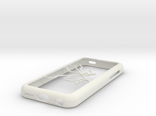 Stockholm Metro map iPhone 5c case in White Natural Versatile Plastic