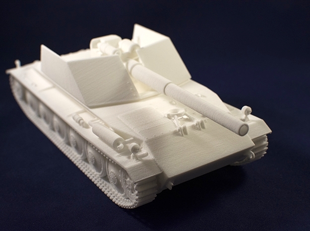 1:35 Rhm.-Borsig Waffenträger from World of Tanks  in White Natural Versatile Plastic