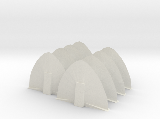 Energy Barricade 06mm 8 Pack in White Natural Versatile Plastic