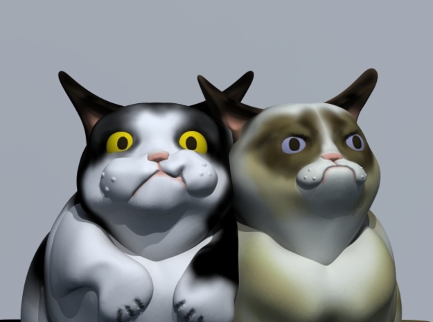 Grumpy Cat (Tard) & Pokey