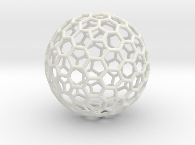 Fullerene C260 in White Natural Versatile Plastic
