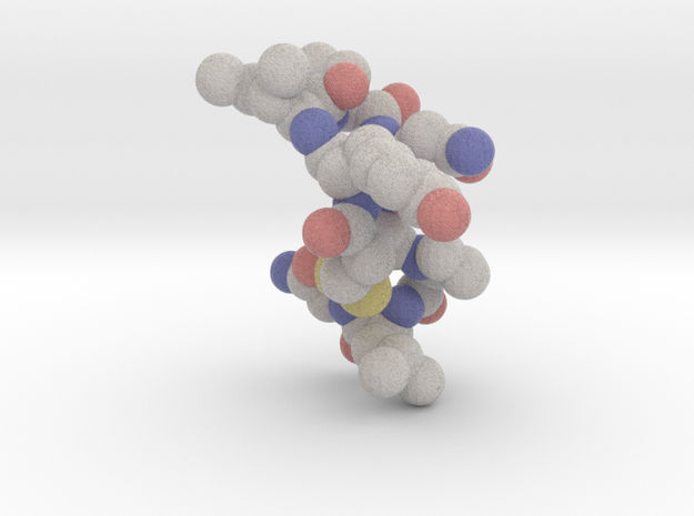 Oxytocin Sphere Model in Full Color Sandstone