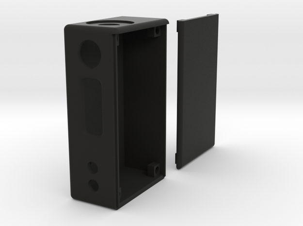 Box Mod Complete With Door in Black Natural Versatile Plastic