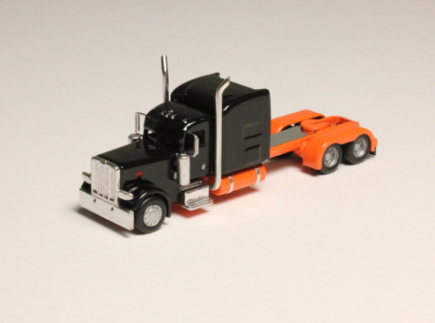 1:160 N Scale Peterbilt Custom 389 Tractor in Smooth Fine Detail Plastic
