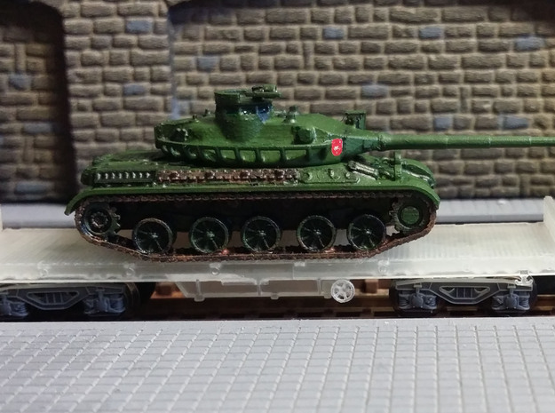SET -N-Plataforma-PMM+AMX-30E-proto-01 in Tan Fine Detail Plastic