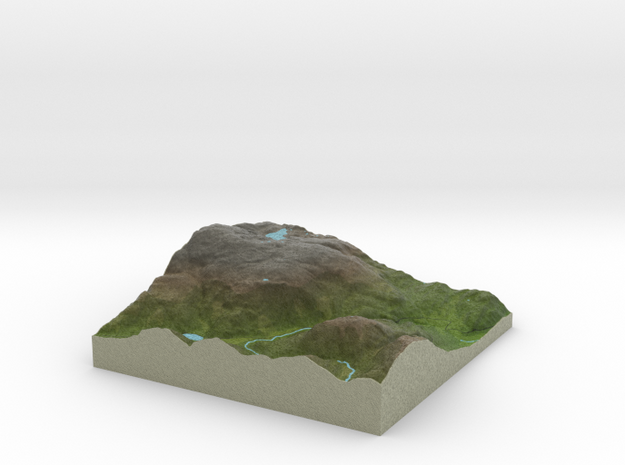 Terrafab generated model Tue Mar 31 2015 12:32:53  in Full Color Sandstone