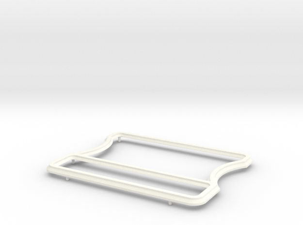 A90 Atlantic Grille frame (4B1869) in White Processed Versatile Plastic