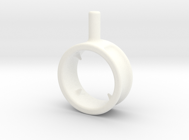 Ring1 in White Processed Versatile Plastic