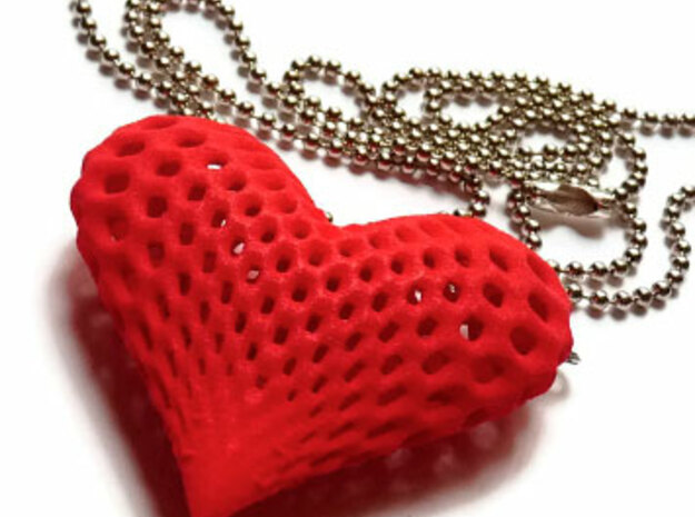 oh my heart ! in Red Processed Versatile Plastic