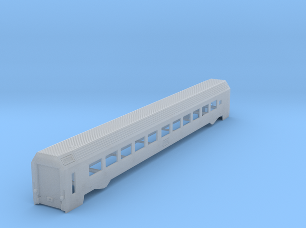 RailJet Endwagen Bmpz-2_v1 TT 1:120 in Smooth Fine Detail Plastic