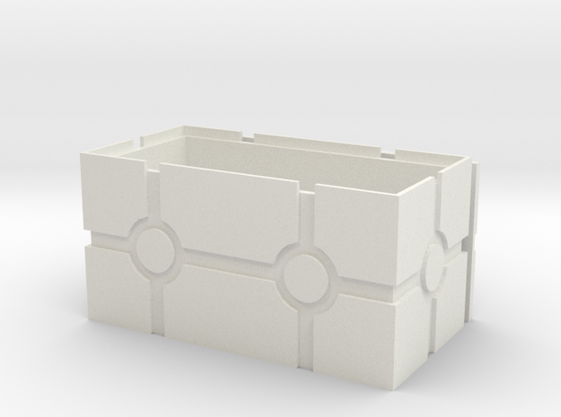 Scanner Box, revised in White Natural Versatile Plastic